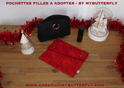 POCHETTE ROUGE A ADOPTER